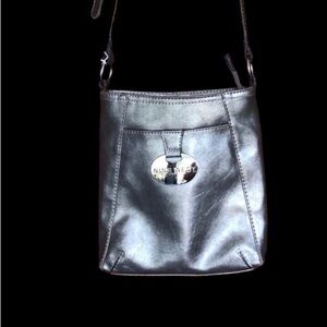 Nine West Metallic Silver Bag